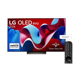LG OLEDC46 77 inç 195 Ekran 4K Smart AI Sihirli Kumanda Dolby Vision webOS24 OLED evo TV