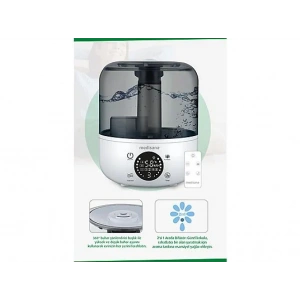 MEDISANA 45055 Ekranlı Aroma Fonksiyonlu 2.5L Buharlı Hava Nemlendirme Cihazı Beyaz