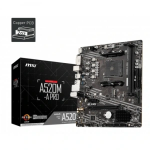MSI A520M PRO AM4  DDR4 S+V+GL AM4