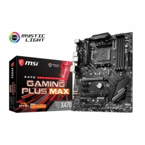 MSI  X470 GAMING PLUS MAX DDR4 S+V+GL AM4 (ATX)