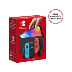 NINTENDO Switch Oled Konsol Kırmızı Mavi