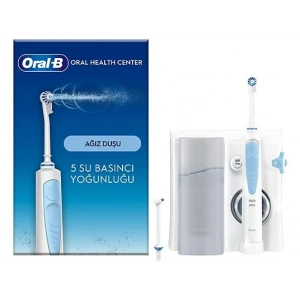 ORAL B Ağız Sağlığı Merkezi Ağız Duşu, 1 Oxyjet Başlığı, 1 Water Jet Başlığı