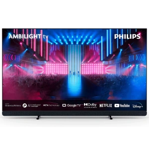 PHILIPS 65OLED909/12 65 inç 164 Ekran Uydu Alıcılı Smart 4K UHD Bowers & Wilkins Dolby Vision & Atmos Google Ambilight TV