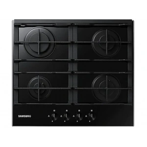 SAMSUNG NA64N7100AB/TR Cam 4 Gözlü Ankastre Ocak Siyah