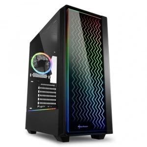 Sharkoon RGB-LIT-100 Midi Tower Kasa Siyah
