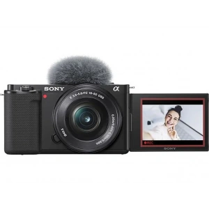 SONY Alpha ZV-E10L 16-50 mm Power Zoom Lensli Vlog Kamera Kiti