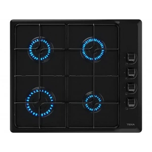 TEKA HLX 640 KBC0E BK E5 Ankastre Gazlı Ocak Siyah