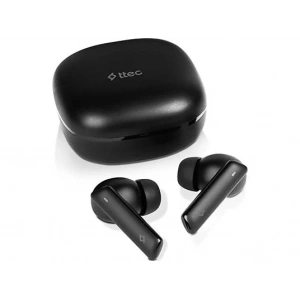 TTEC AirBeat Pro Max ANC Gerçek Kablosuz TWS Bluetooth Kulak İçi Kulaklık Siyah
