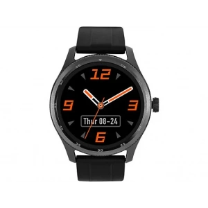 TTEC Tempus 35mm TFT Ekranlı Yuvarlak Metal Kasa Akıllı Saat Siyah