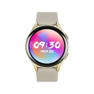 TTEC Tempus Pro 34mm AMOLED Ekranlı Yuvarlak Alüminyum Kasa Akıllı Saat Rose Gold
