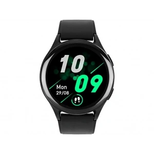 TTEC Tempus Pro 36mm AMOLED Ekranlı Yuvarlak Alüminyum Kasa Akıllı Saat Siyah