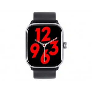 TTEC Tempus Pro 47mm Amoled Ekranlı Kare Plastik Kasa Akıllı Saat Siyah