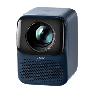 WANBO Wanbo T2 Max Yeni Android 450 ANSI Autofocus Projeksiyon Cihazı Koyu Mavi