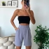 ÇIRTLI SORT  GRİ