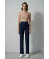 LACİVERT YÜKSEK BEL PANTOLON