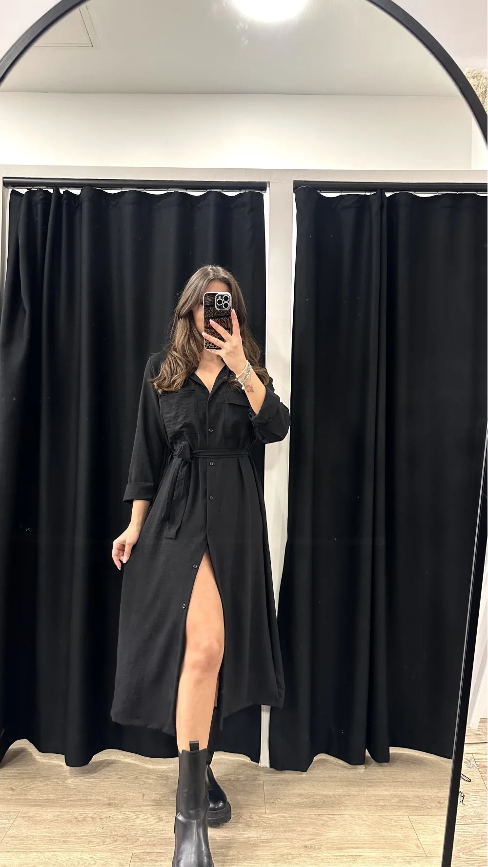 SİYAH AYROBİN ELBİSE