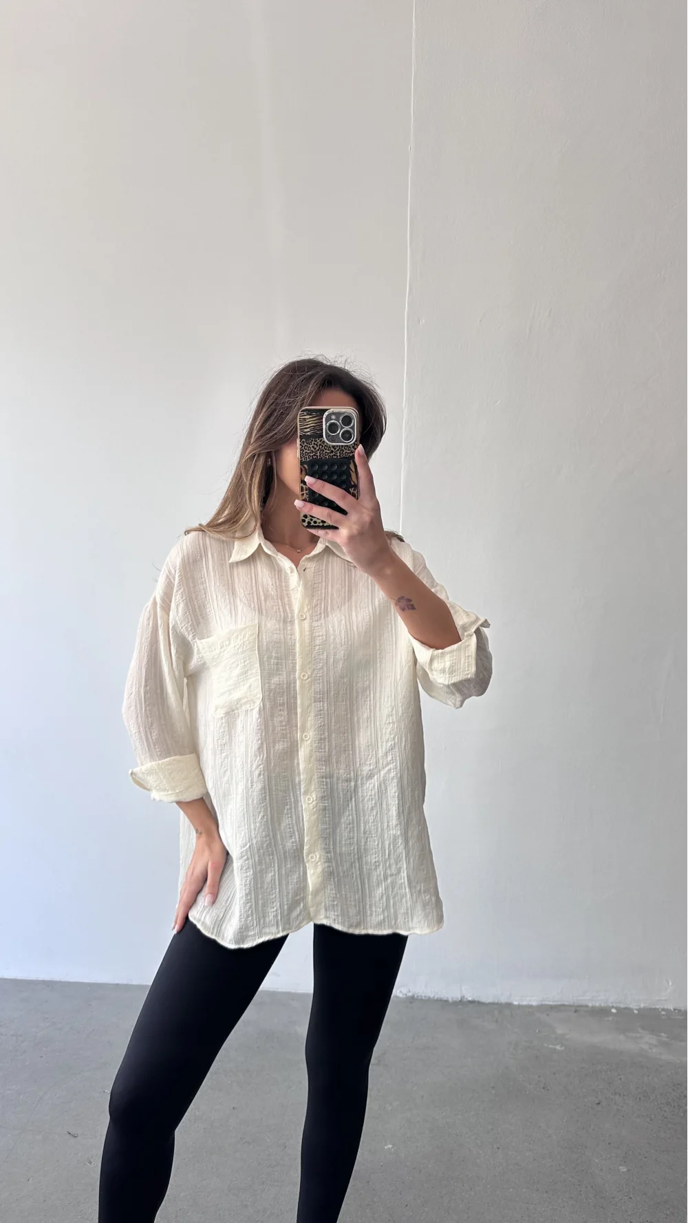 İÇİ ASTARLI GÖMLEK