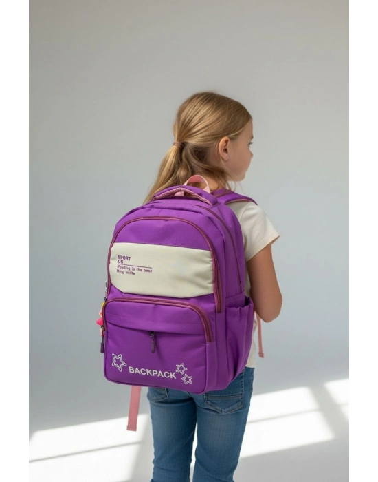 backpack Çok Bölmeli Okul & Günlük Sırt Çantası