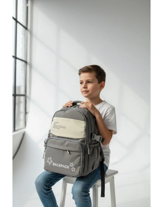 backpack Çok Bölmeli Okul & Günlük Sırt Çantası