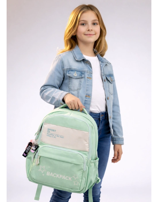 backpack Çok Bölmeli Okul & Günlük Sırt Çantası