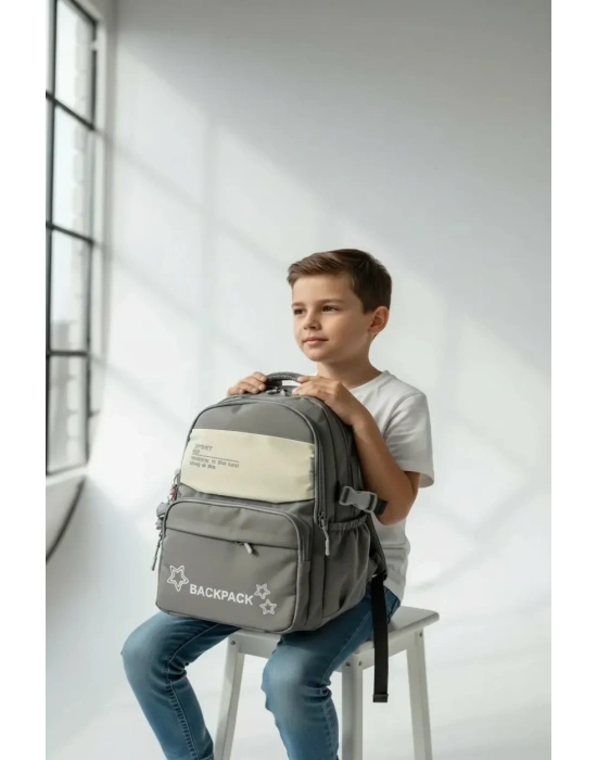 backpack Çok Bölmeli Okul & Günlük Sırt Çantası