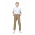 ATİBA okul keten pantolon unisex bej (camel rengi) kıyafetleri üniforması çocuk genç
