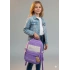 Lila backpack Çok Bölmeli Okul & Günlük Sırt Çantası