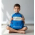 Mavi backpack Çok Bölmeli Okul & Günlük Sırt Çantası