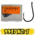 CAMOREX 9937 NO:1 DELİKLİ ÇAPRAZ İĞNE (50 ADET)