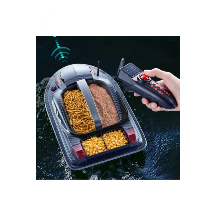 YEMLEME BOTU TEKNESİ GPSLİ sModel Oto Pilot Eve Dönüş Otomotik Hazneler Su Soğutmalı Büyük Boy