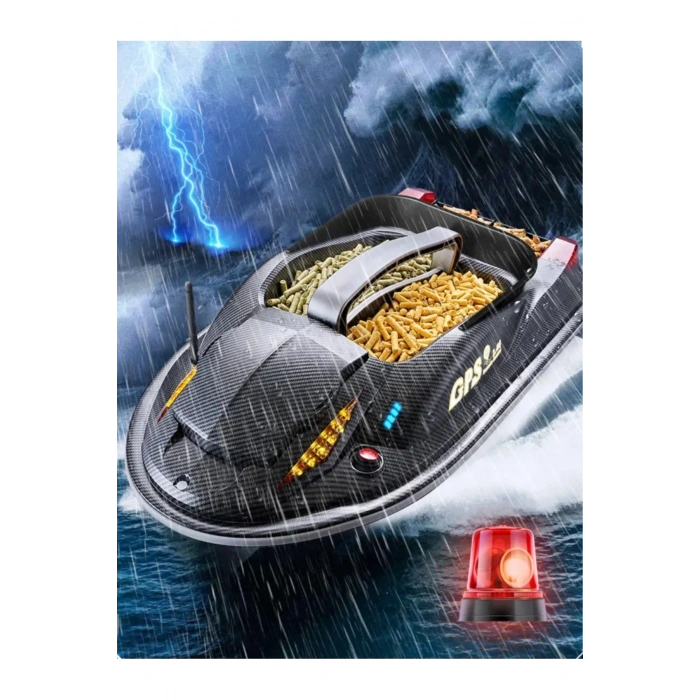 YEMLEME BOTU TEKNESİ GPSLİ sModel Oto Pilot Eve Dönüş Otomotik Hazneler Su Soğutmalı Büyük Boy