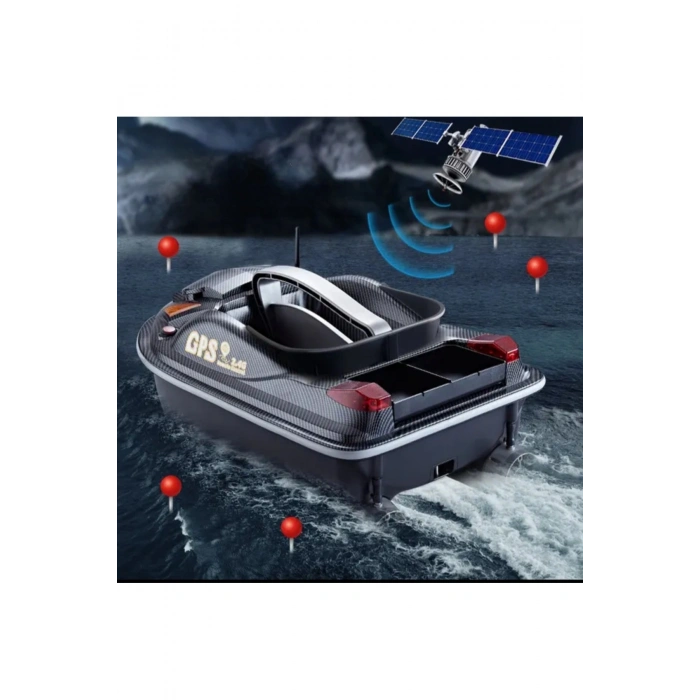 YEMLEME BOTU TEKNESİ GPSLİ sModel Oto Pilot Eve Dönüş Otomotik Hazneler Su Soğutmalı Büyük Boy