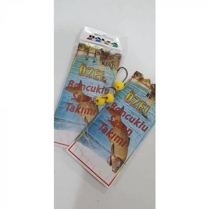 Balza 3 Iğneli Boncuklu Hazır Sazan Takım