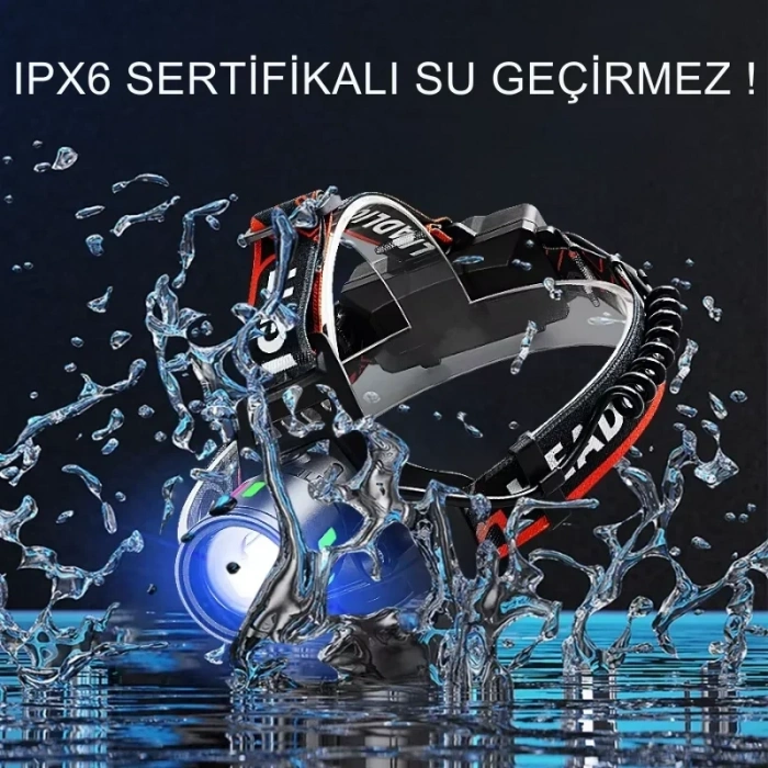 ALASKA SDR-8083 YÜKSEK LÜMEN KAFA LAMBASI