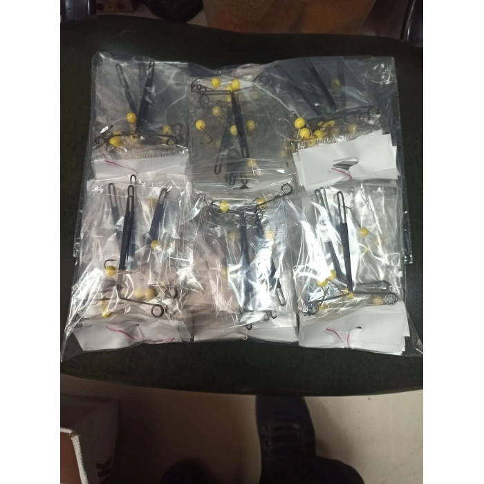 Küspe T Takım 2 iğneli boncuklu