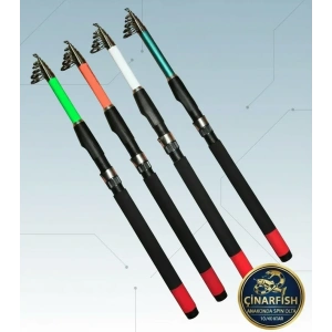 ÇINARFISH Anakonda FİBER TELESKOPİK Kamış Aksiyon | Dayanıklı