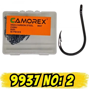 CAMOREX 9937 NO:2 DELİKLİ ÇAPRAZ İĞNE (50 ADET)