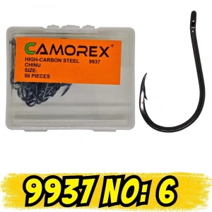 CAMOREX 9937 NO:6 DELİKLİ ÇAPRAZ İĞNE (50 ADET)