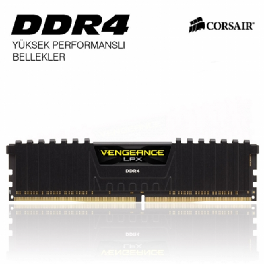 CORSAIR VENGEANCE LPX (CMK16GX4M1A2400C16) 16GB DDR4 2400MHZ BELLEK PC RAM