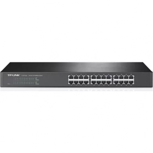 TP-LİNK TL-SF1024 24 PORT 10-100 MBPS SWİTCH ÇELİK KASA RACK MOUNT