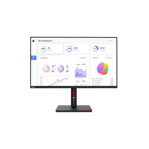 31.5 LENOVO T32P-30 63D2GAT1TK 4K (3840X2160) 4MS 60HZ HDMI+DP+USB-C 3.2 PİVOT