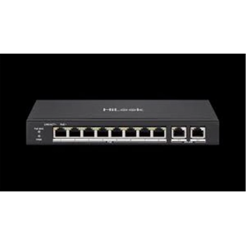 HİLOOK NS-0310P-60(B) 10 PORT 2 PORT 10-100-1000 GİGABİT 8 PORT 10-100 POE 60W SWİTCH