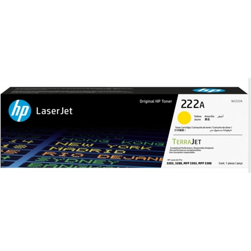 HP 222A YELLOW SARI 1.200 SAYFA TONER W2222A