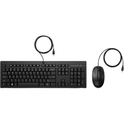 HP 225 KABLOLU FARE VE KLAVYE 286J4AA SİYAH