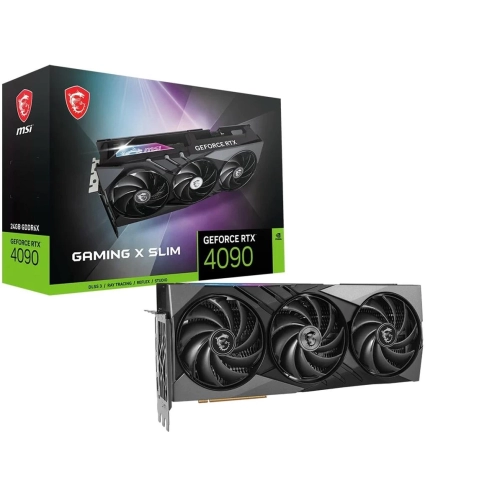 MSI GEFORCE RTX4090 GAMING X SLIM 24G 24GB GDDR6X 384BİT HDMI-DP EKRAN KARTI