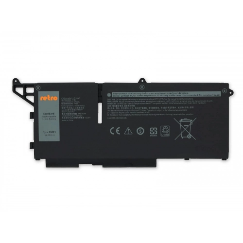 RETRO DELL LATİTUDE 5530, 293F1 NOTEBOOK BATARYASI - VER.2 - 3 CELL