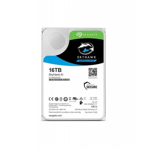 SEAGATE 16TB SKYHAWK 3.5  7200RPM SST16000VE002 7-24 HARDDİSK (ARENA GARANTİLİ)