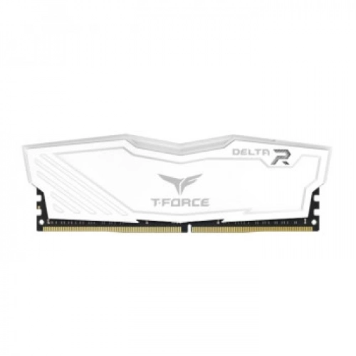 TEAM T-FORCE DELTA RGB WHİTE 8GB (1X8GB) 3600MHZ CL18 DDR4 GAMİNG RAM (TF4D48G3600HC18J01)