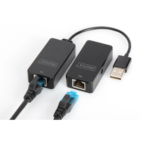 DİGİTUS DA-70141 USB 2.0 MESAFE UZATMA CİHAZI, CAT 6-6A-7