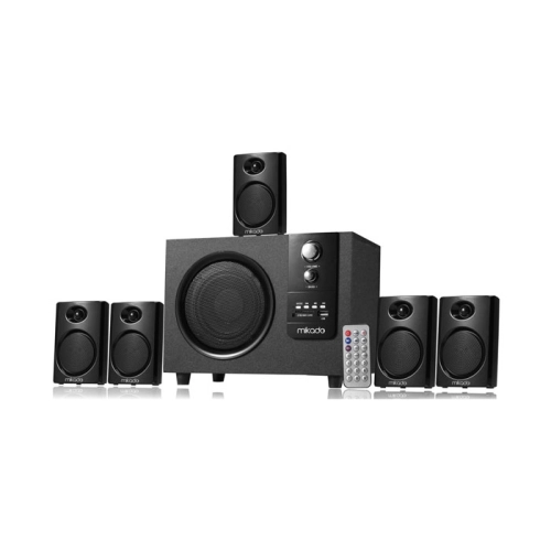 MİKADO MD-729FM 5+1 20WATT + 5WATT-5 USB+SD+FM DESTEKLİ MULTİMEDİA SPEAKER